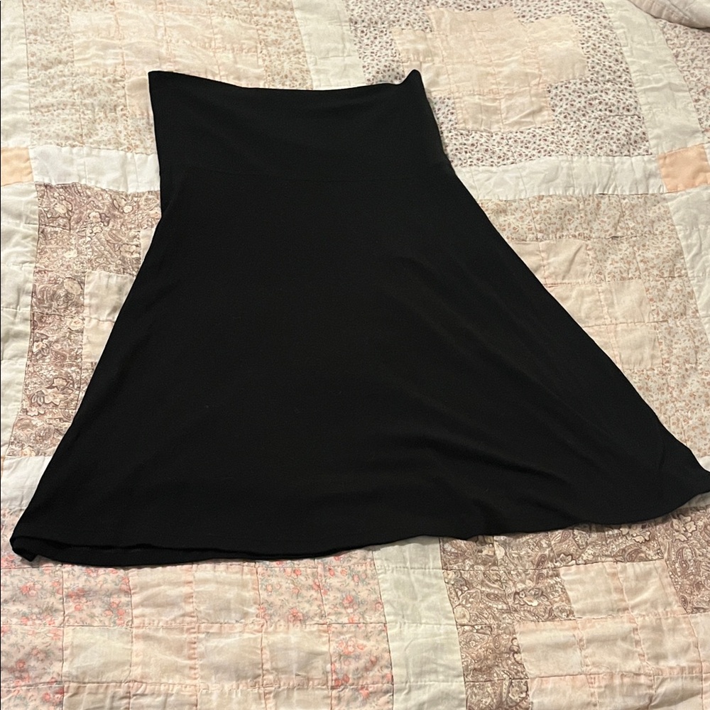 Casual Black Women's Skirt